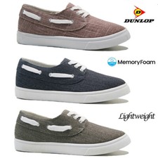 LADIES MEMORY FOAM CASUAL CANVAS WALKING SUMMER PLIMSOLLS TRAINERS PUMPS SHOES