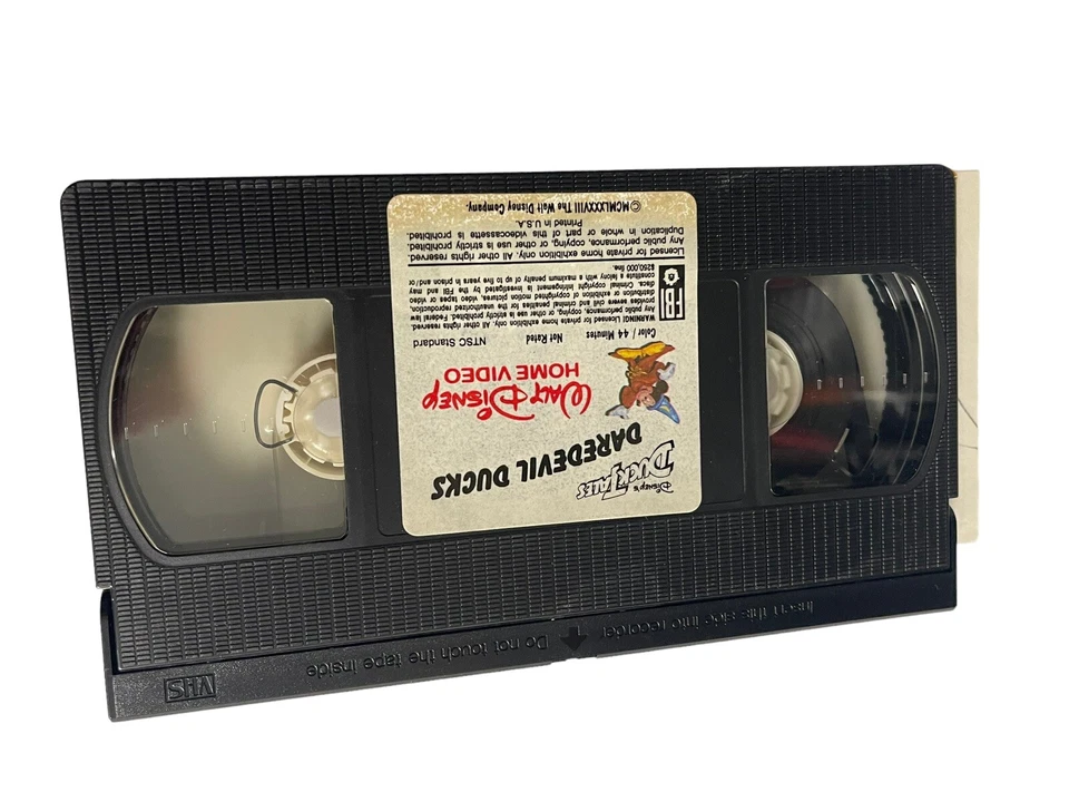 Disney's Duck Tales 2 VHS Lot Fearless Fortune Hunter Daredevil Ducks Movies - Image 4 of 4