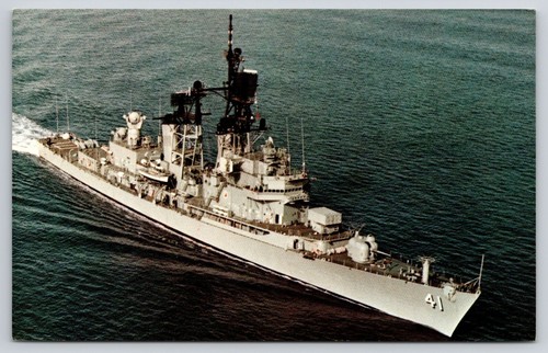 US Navy Ship Farragut Class Guided Missile Destroyer USS King DDG 41 ...