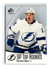 Alex Barre-Boulet 2021-22 SP Authentic SP Top Rookies #TR-36 RC Lightning