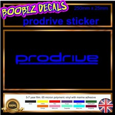 1 prodrive sticker 250mm x 25mm car window door bumper 