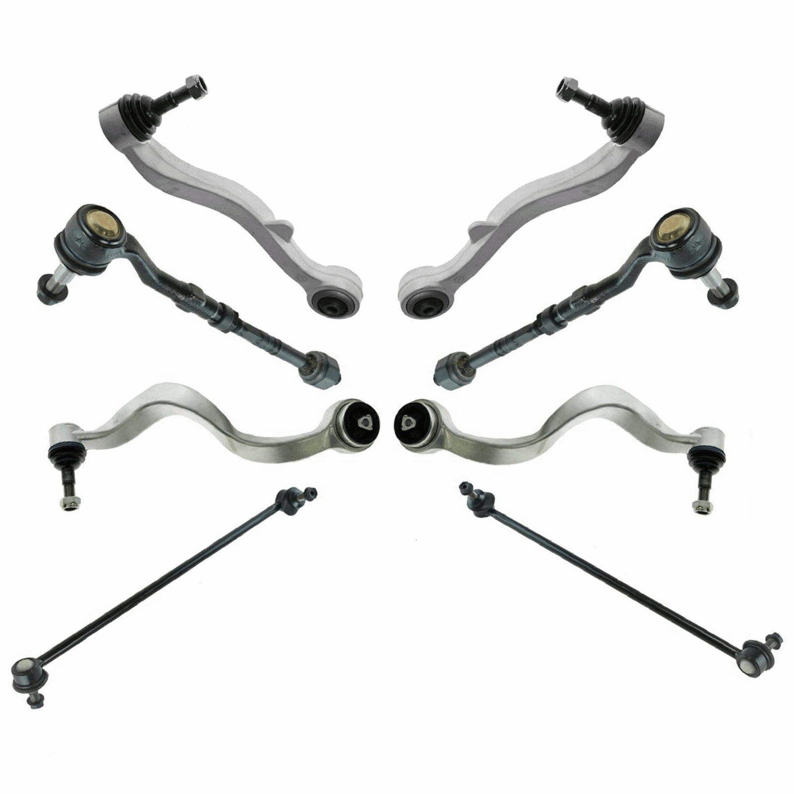 Front L&R Control Arm Tie Rod Ball Joint Suspension Kit for BMW 7 Series E65 E66 eBay