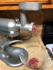HEAVY DUTY Culinary grade Stainless Steel meat grinder for Kitchenaid mixer.