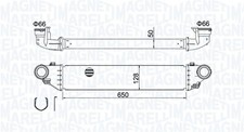 MAGNETI MARELLI Ladeluftkühler für Mercedes-Benz C-Klasse T-Model S203 W203 A209