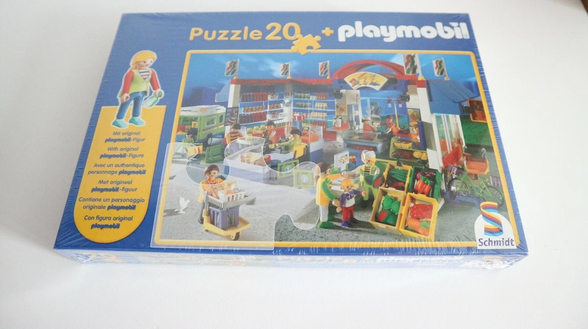 playmobil 55262 setnr. puzzle schmidt supermarket puzzel supermercado