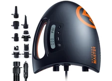 OutdoorMaster 20PSI High Pressure SUP Air Pump Shark - Intelligent Dual Stage In