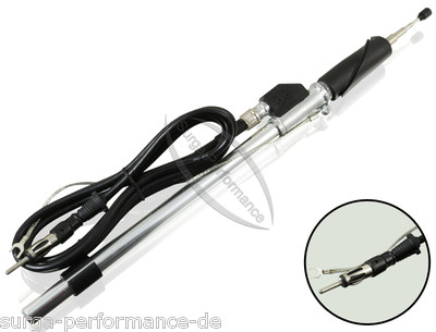 VW Golf III 3 DIN Stecker Limousine Teleskopantenne Kotflügel Ausziehbar 