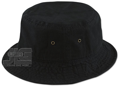 Classic Quality Bucket Hat 100% Cotton Size S/M ~ L/XL Summer Fisherman Hat Cap