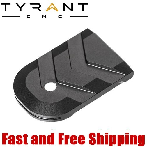 Tyrant CNC Aluminum Magazine Base Plate for Glock 43X & 48 (G43X