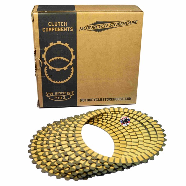 Kupplung Reibscheiben Friction FüR Harley Big Twin 90-97 Xl 91-22 Ers. 37911-90-image