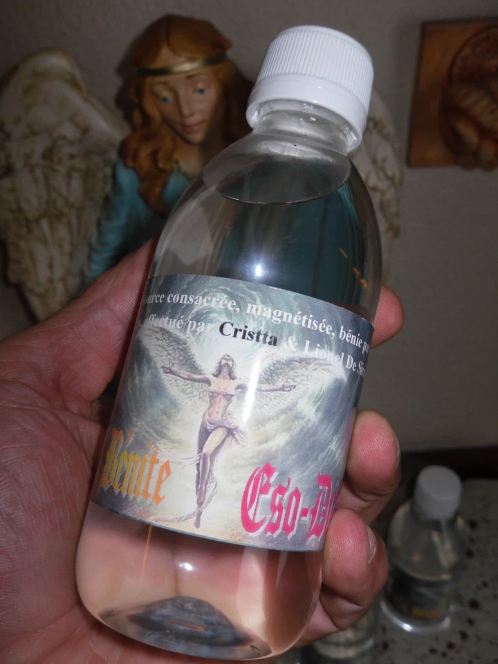 EAU BÉNITE (Holy water) 250 ml CONSACRÉE MAGNÉTISÉE PAR RITUEL MAGIE ÉSOTÉRISME
