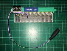 Adapter Jamma MVS Stereo Neo Geo Multi Slot Voltmeter Mini Jack Output stereo