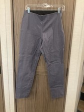 A New Day ZIP Side Gray Elastic Waist Pants Size 4