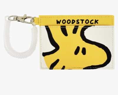 Peanuts Snoopy flat pass case card pocket case wallet Woodstock