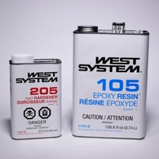 WEST SYSTEM EPOXY RESIN W/FAST HARDENER  655-...
