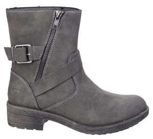ladies long biker boots