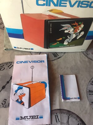 Cinevisore Cinevisor MUPI super 8 Made In Italy Design NO Brionvega Disney
