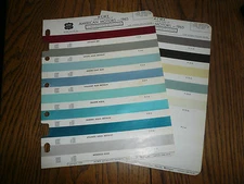 1965 AMC ACME Color Chip Paint Sample 
