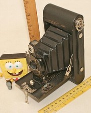 Kodak No. 2 Folding Autographic Camera w/scribe, Ruby Window OK 