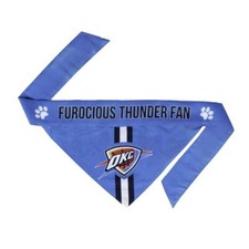 Oklahoma City Thunder Small Pet Bandanna NEW NBA Dog Puppy Collar Clothes