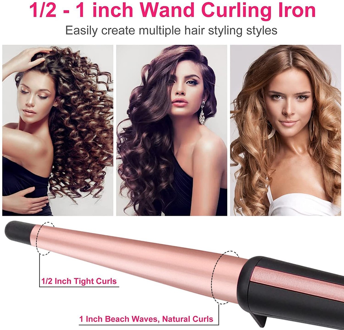Ceramic Curling Curling Hair With Lange Wand L'ANGEHAIR LANGE HAIR