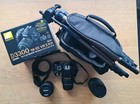 Nikon D3300 DSLR Camera with 3 lenses. Unmarked and in perfect working order