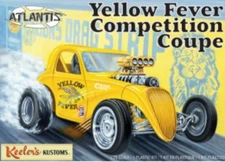 Atlantis Plastic Model Kit-Yellow Fever Competition Coupe Keelers