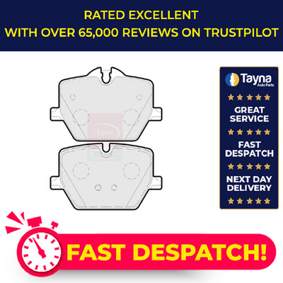 Brake Pads Set fits BMW i4 M50 G26 Rear 2021 on XE2 34206888835 Apec Blue New