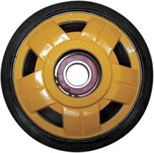 Parts Unltd Idler Wheel-141mmx20mm-Yellow for 2006 Ski-Doo GTX 380F Location 2,3