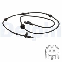 ABS Sensor Raddrehzahl Delphi SS20778 FüR Fiat Punto 16V 188 233 235 253 255 333