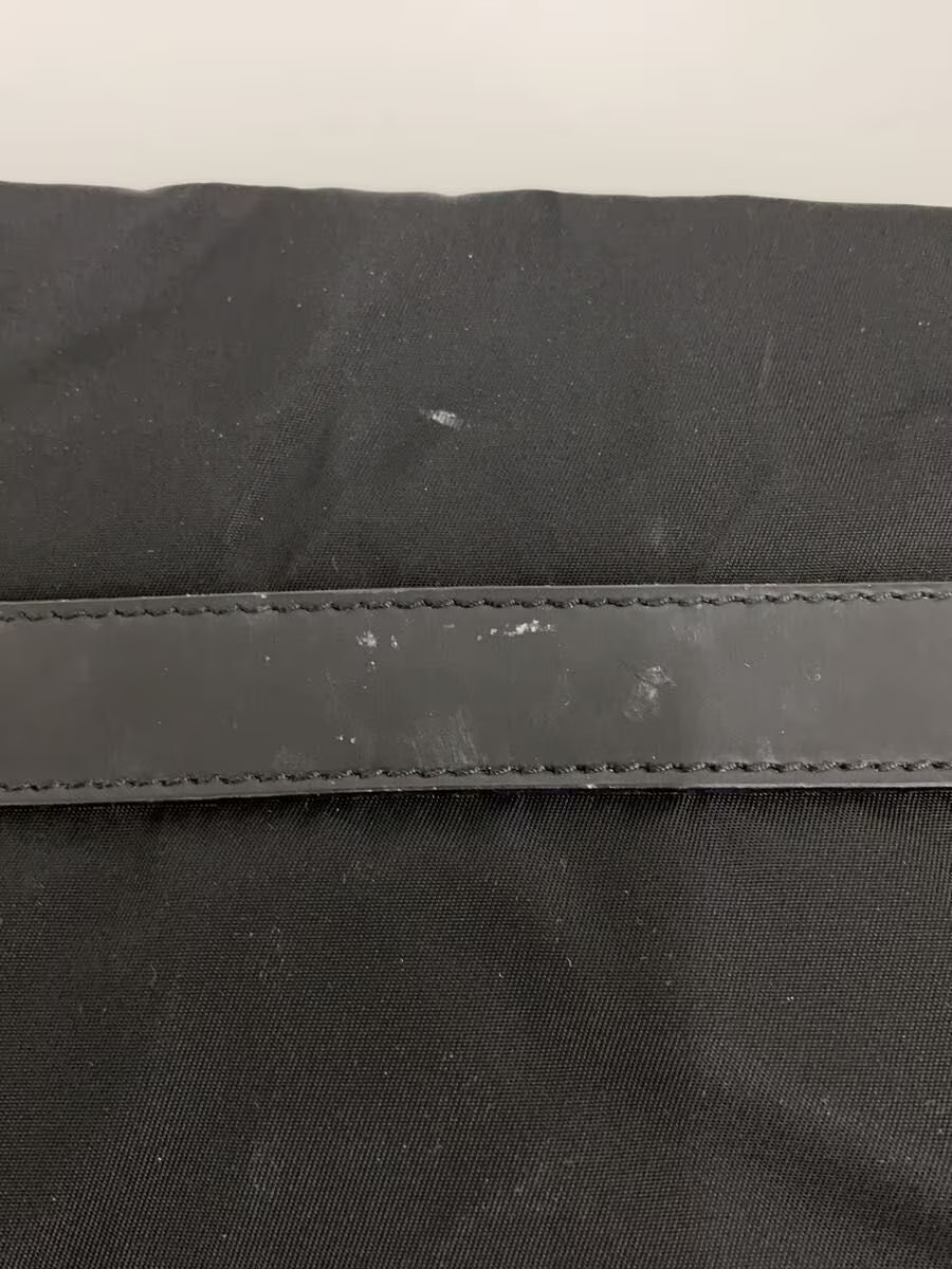 PRADA Shoulder Bag Nylon Black Plain — image 8