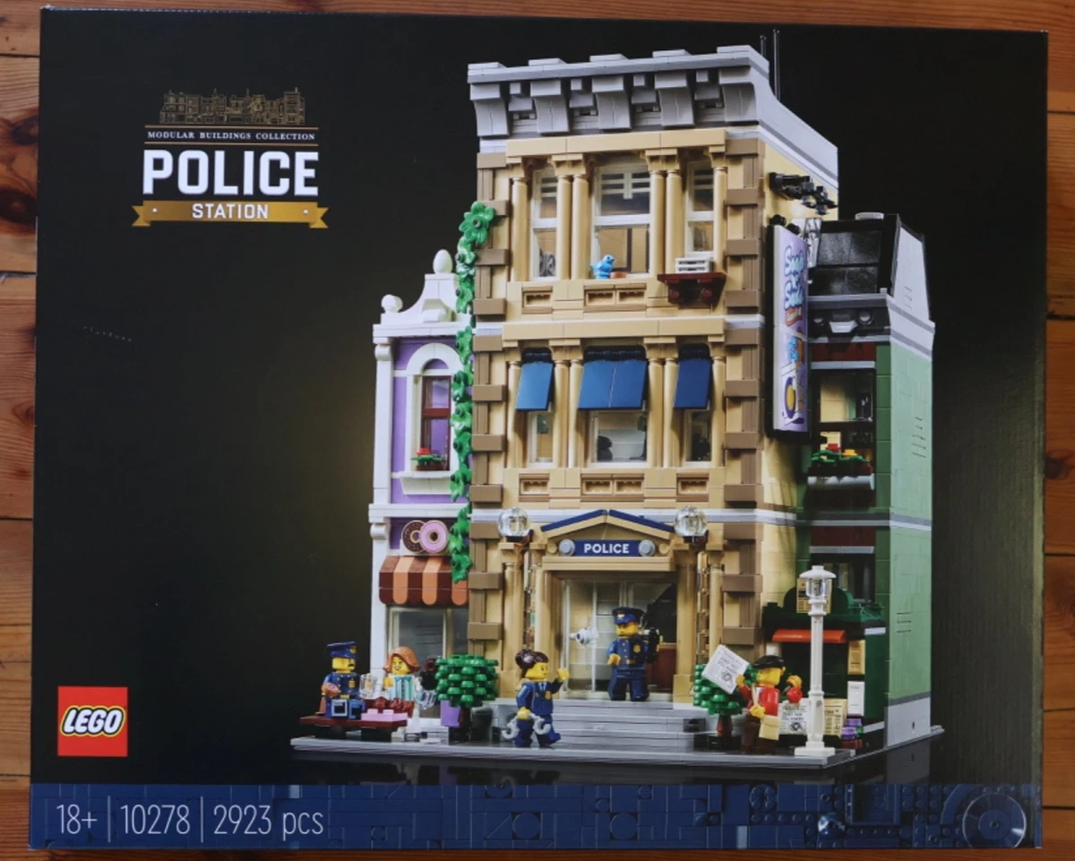 LEGO 10278 Creator EXPERT Icons Modular Polizeistation Stadthaus NEU OVP EOL