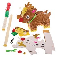 Rentier PiñAta Set FüR Kinder - Weihnachtsdeko Bastelset Baker Ross FX644