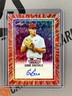 Gabe Gaeckle 2025 Leaf Vivid Auto Sparkles Red /2