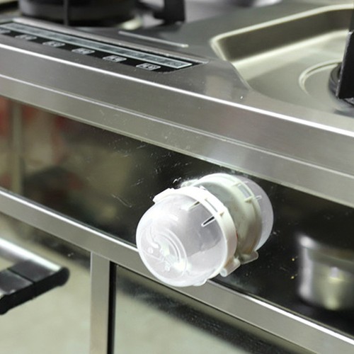 4 piezas cubierta de protección de gas bebé niño seguro para niños cubiertas de pomo de cocina - Imagen 12 de 12