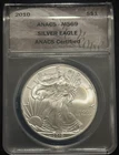 ANACS MS 69 2010 United States American Silver Eagle S$1 Coin-972