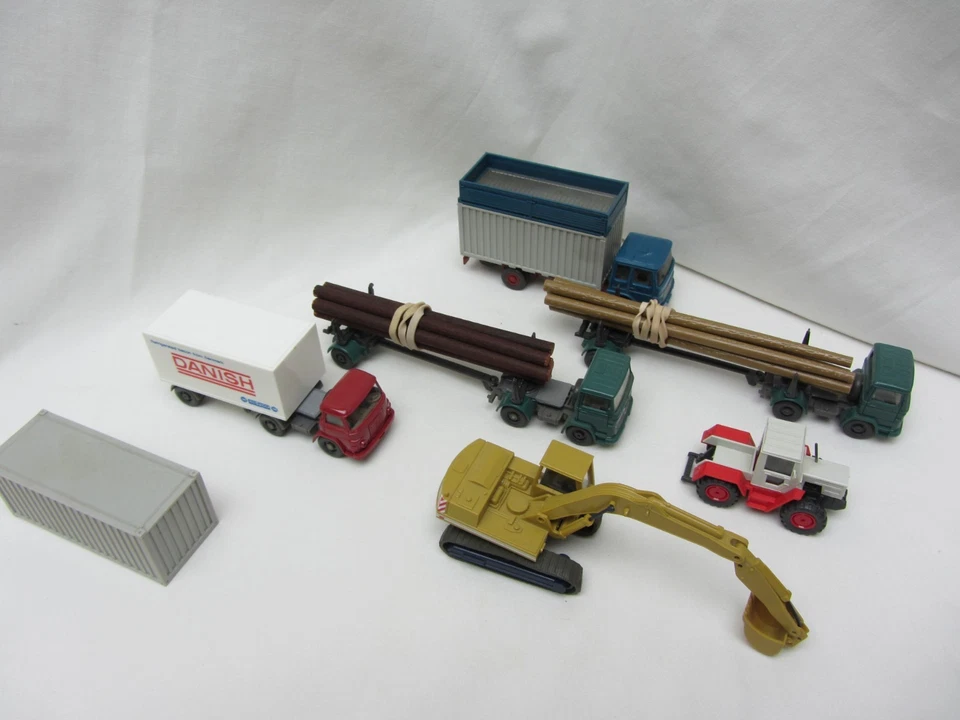 Wiking HO Scale MAN Unimog Mercedes Trucks Tractors U Pick - Image 3 of 3