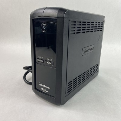 CyberPower CP1000AVRLCDa 1000VA 600W 9 Outlets 4 Surge 120V Tested Needs Battery