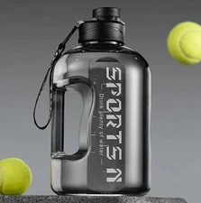Sports Water Bottle Gym Cycling Fitness Portable Large Capacity Camping BPA Free
