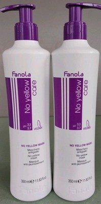 Fanola No Yellow Mask 2-Pack 350ml 11.83oz Exp 04/2028