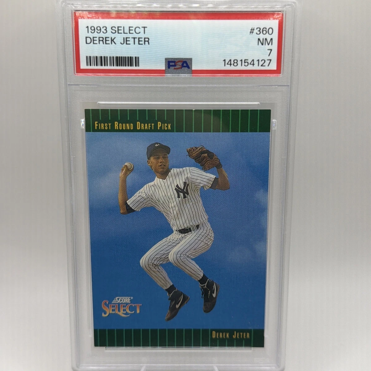 1993 デレク・ジータ　psa7 Derek Jeter Baseball SCORE Rookie Sports Trading Card Singles for