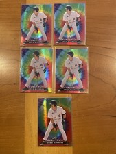 2024 Leaf Electrum Drew Burress Lot Of 5 - 24/75, 43/75, 45/75, 48/75, 63/75