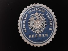 Siegelmarke KAISERLICH DEUTSCHES POSTAMT 5 BR...
