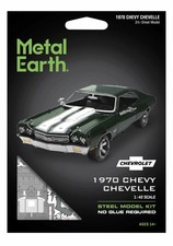 1970 Chevy Chevelle 3D Metal Model Kit