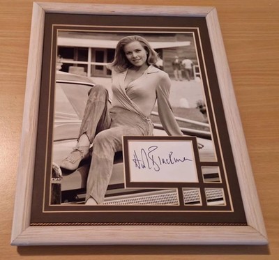 HONOR BLACKMAN ( )   Original James Bond 007 Autogramm & COA ~ Goldfinger 1964*