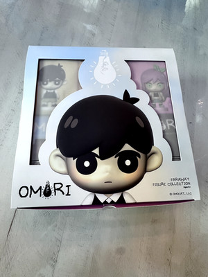Official OMORI FARAWAY TOWN  Figure Collection. Boxes are opened