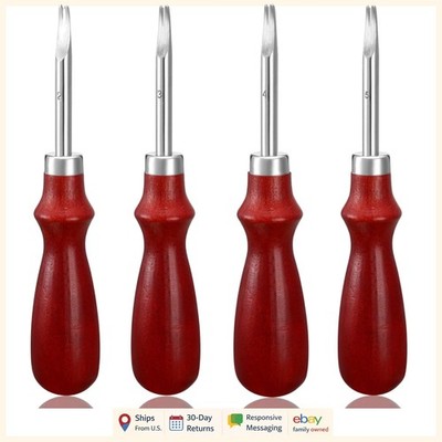 Multi-Size Leather Bevelers for DIY Projects, Ideal for Crafting and Skiving