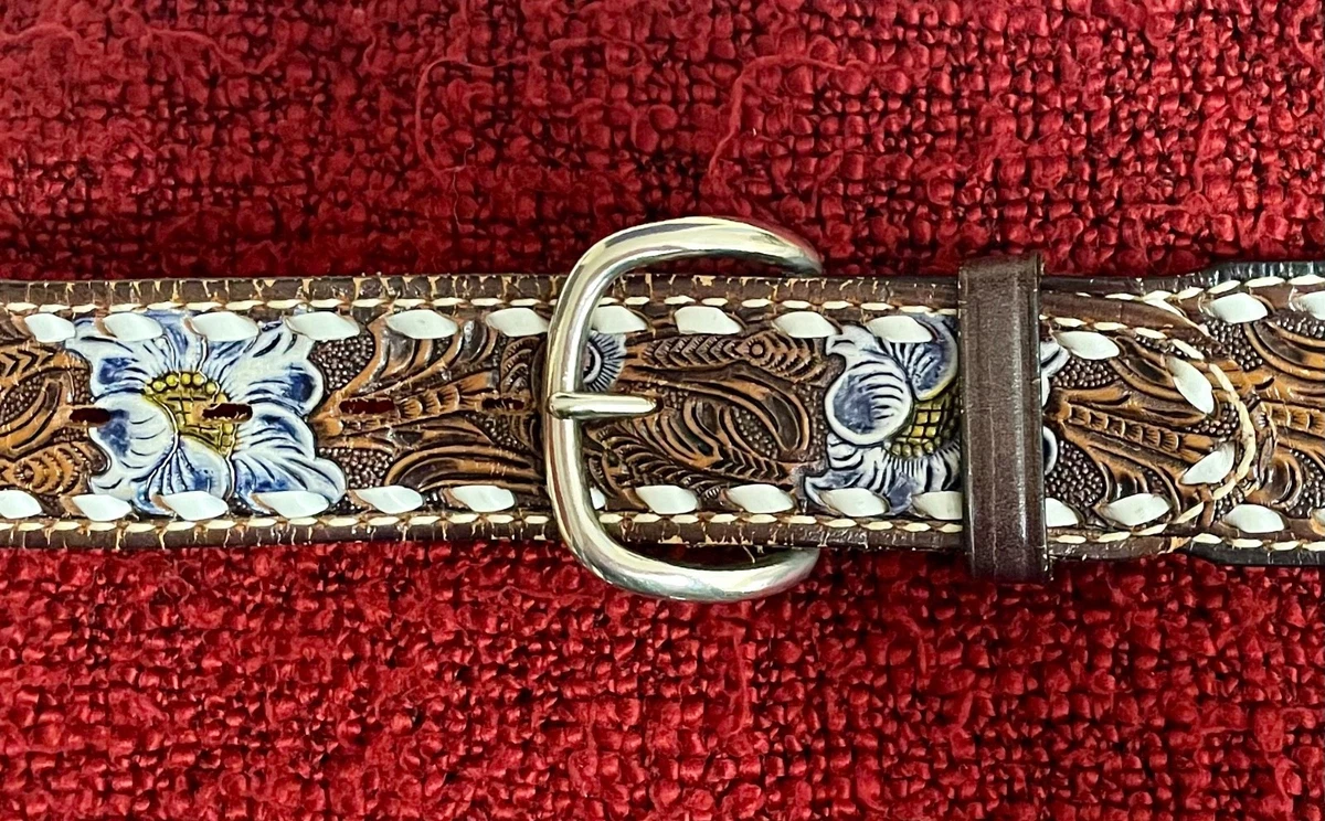 Genuine Tony Lama belt sz32 Tony Lama Leather 32 Size Belts for Women for sale | eBay main image 3