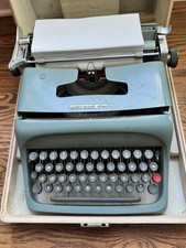 Olivetti Underwood Studio 44 Manual Vintage Typewriter With Case Needs Work thumbnail