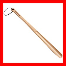 Wooden Shoe horn Long Handle for Seniors Men Women Kids Baby Easy Wear Helper...